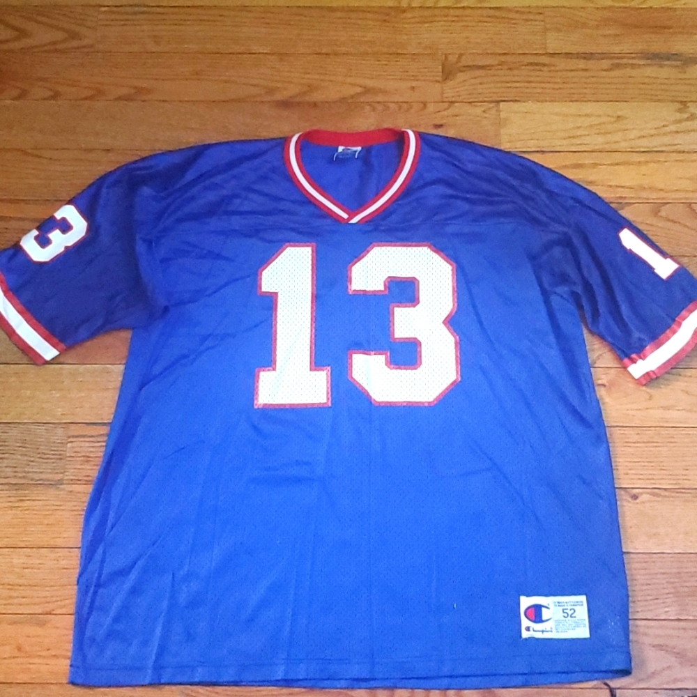 Vintage Danny Kanell Giants Jersey. Size 52.